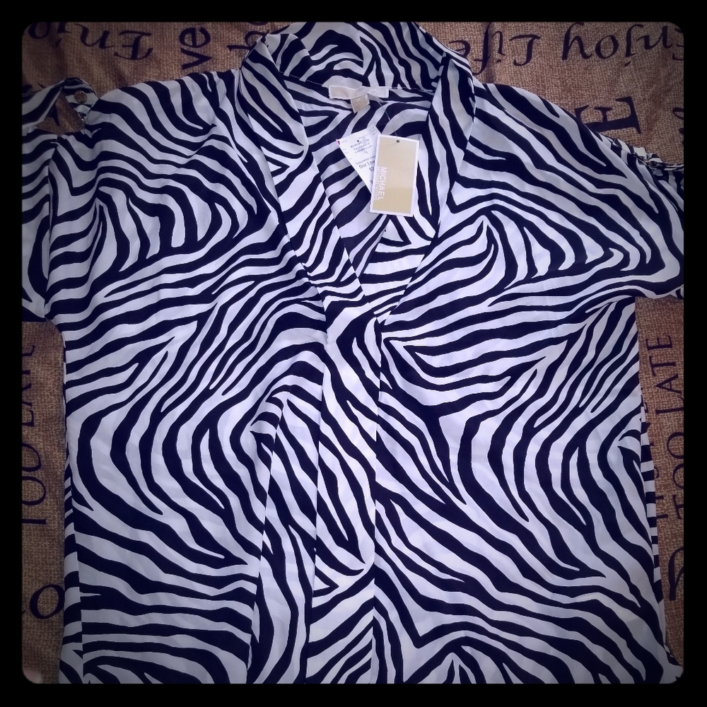 Animal Print Blouse